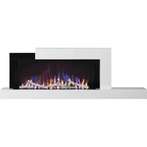  Napoleon Stylus-NEFP32-5019W Wall Hanging Electric Fireplace, 32 Inch, White