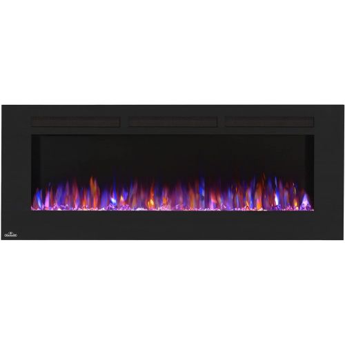  Napoleon Allure-NEFL60FH Wall Hanging Electric Fireplace, 60 Inch, Black