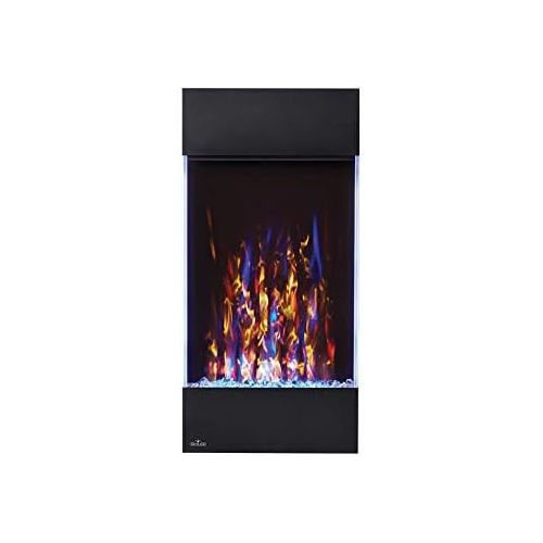  Napoleon Allure-NEFVC32H Vertical Wall Hanging Electric Fireplace, 32 Inch, Black