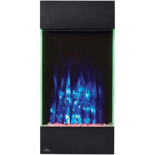  Napoleon Allure-NEFVC32H Vertical Wall Hanging Electric Fireplace, 32 Inch, Black