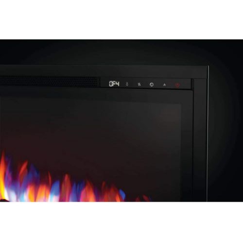  Napoleon Entice Series Wall Hanging Electric Fireplace, 60 Inch, Black