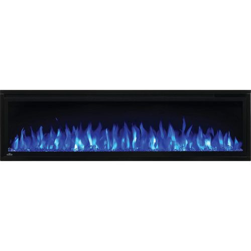  Napoleon Entice Series Wall Hanging Electric Fireplace, 60 Inch, Black