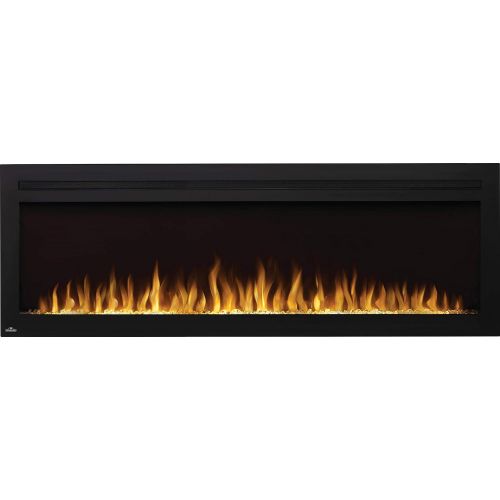  Napoleon Purview-NEFL60HI Electric Fireplace, 60 Inch, Black