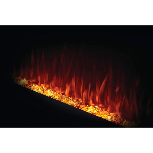  Napoleon Purview-NEFL60HI Electric Fireplace, 60 Inch, Black