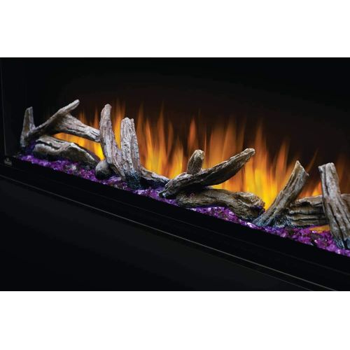  Napoleon Alluravision 60-NEFL60CHS-Slim Wall Hanging Electric Fireplace, 60 Inch Slim, Black