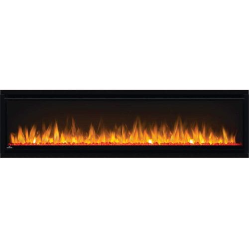  Napoleon Alluravision 60-NEFL60CHS-Slim Wall Hanging Electric Fireplace, 60 Inch Slim, Black