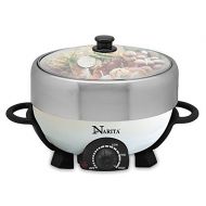[아마존베스트]Narita Muiti-Functional Hot Pot Cooker With Non Stick Grill Pan,Shabu Shabu Hot Pot By C&H