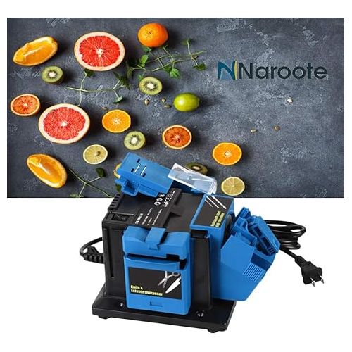  Multifunctional Electric Sharpener, Drill Bit Sharpener Household Electric Cutter Scissor Sharpener Sharpening Tools Kitchen Knife Sharpener for Professional Chef Use(US Plug 110V)