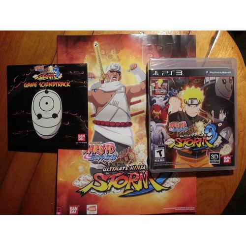  Naruto Shippuden Ultimate Ninja Storm 3: Collectors Will of Fire Edition PS3 for Sony Playstation 3