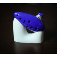 /Etsy Ocarina of Time from The Legend of Zelda : 3D Printed, Gold, 12 hole musical instrument
