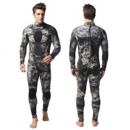 Nataly Osmann Mens 3mm Wetsuits Camo Neoprene Full Body Diving Suits One Piece Spearfishing Suit