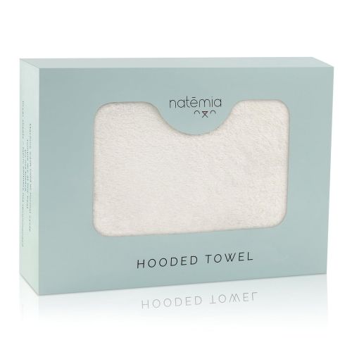  [아마존 핫딜]  [아마존핫딜]Natemia Extra Soft Rayon from Bamboo Baby Hooded Towel | Super Absorbent and Hypoallergenic |...