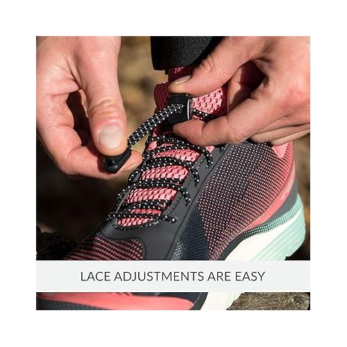  Nathan Elastic, No Tie Shoe Laces for Running and Active Sports