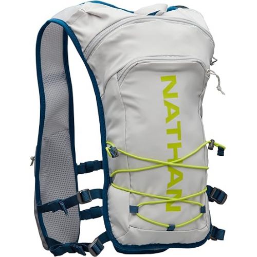  Nathan QuickStart 2.0 6L Hydration Vest Pack with 1.5L Bladder Included. One Size Fits All. Backpack for Men and Women.