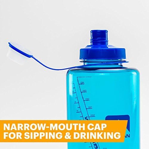  [아마존베스트]Nathan SuperShot 1.5 L Water Bottle, Blue/Electric Blue