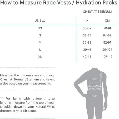  [아마존베스트]Nathan Vaporhowe Hydration Pack, Running Vest with 1.8L Hydration Bladder Reservoir, Womens