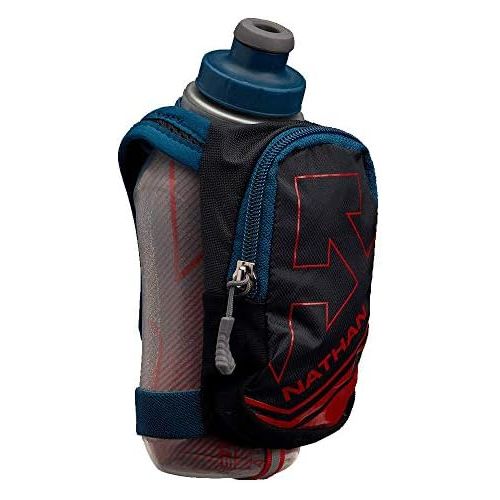  Nathan Insulated Handheld Flask. SpeedShot Plus. Grip Free Running Bottle.