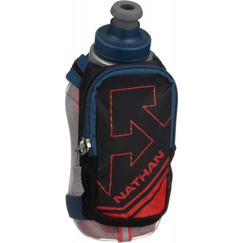  Nathan Insulated Handheld Flask. SpeedShot Plus. Grip Free Running Bottle.