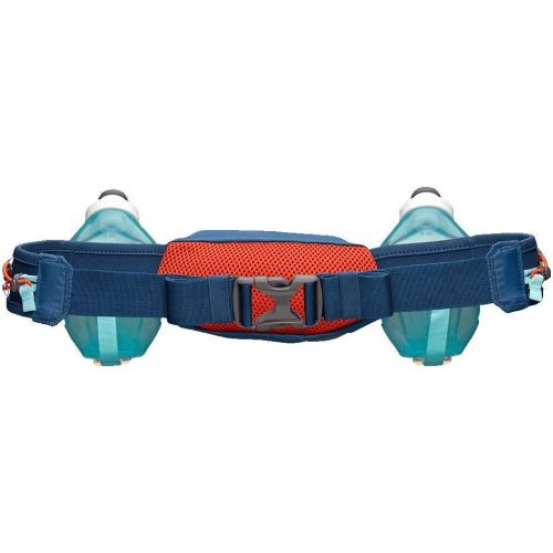  Nathan Hydration Running Belt Trail Mix Plus - Adjustable Running Belt ? TrailMix Includes 2 Bottles/Flask ? with Storage Pockets. Fits Most iPhones and Smartphones