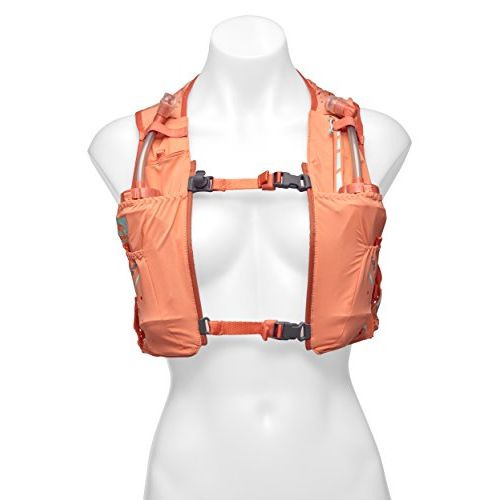  Nathan VaporHowe Hydration Pack, Running Vest, Includes two 12oz Flasks with Extended Straws