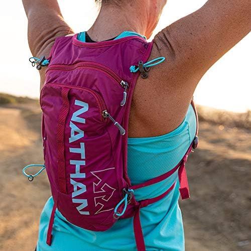  Nathan TrailMix Running Vest/Hydration Pack. 7L (7 Liters) for Men and Women 2L Bladder Included (2 liters). Zipper, Phone Holder, Water