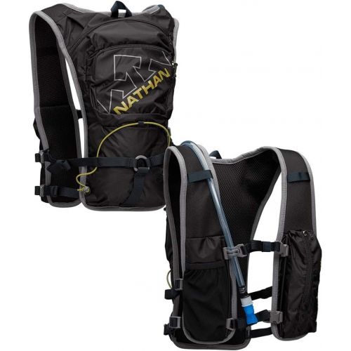  Nathan QuickStart 6L Hydration Vest Pack with 1.5L Bladder Included. One Size Fits Most. Backpack for Men and Women.