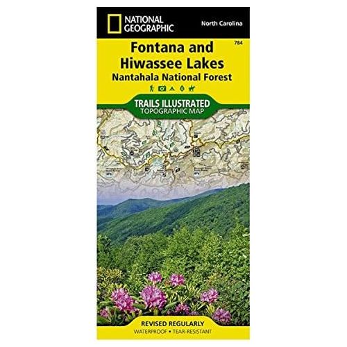  [아마존베스트]National Geographic Fontana & Hiwassee Lakes #784 by North Carolina - 784