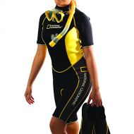 National Geographic Snorkeler Ladies Classic Shorty Suit, Large 5971