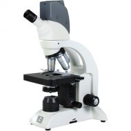 National Optical DC4-212 Digital Monocular LED Microscope with 3.0MP Camera (4x, 10x, 40xR, 100xR Objectives)