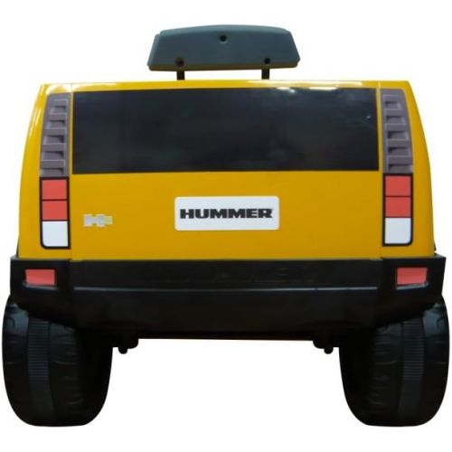  National Products 6V Yellow Hummer H2 Battery Operated Ride-on