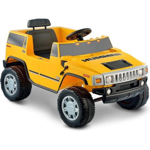  National Products 6V Yellow Hummer H2 Battery Operated Ride-on