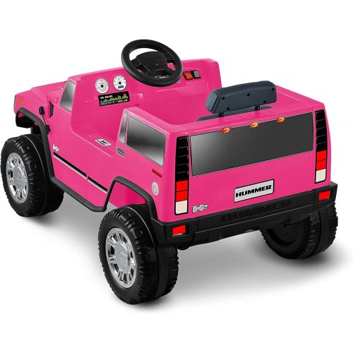  National Products 6V Yellow Hummer H2 Battery Operated Ride-on