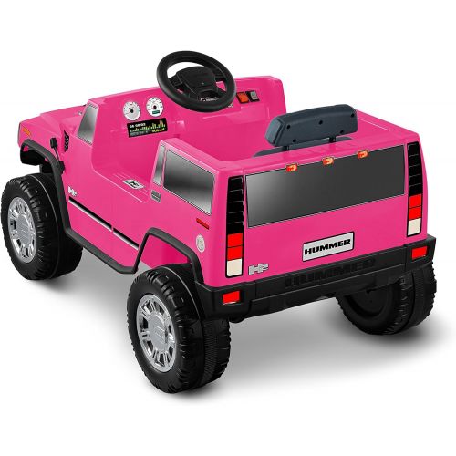  National Products 6V Pink Hummer H2 Battery Operated Ride-on