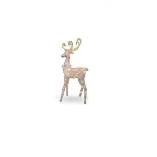  National Tree 60 Crystal Standing Deer