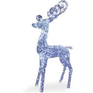 National Tree 60 Crystal Deer