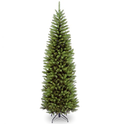  National Tree 7 ft Unlit Pencil Kingswood Fir Artificial Christmas Tree