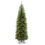 National Tree Non-Lit 7-12 Kingswood Fir Hinged Pencil Artificial Christmas Tree