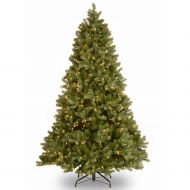 National Tree 7.5 Artificial Downswept Douglas Fir Christmas Tree w LED Lights