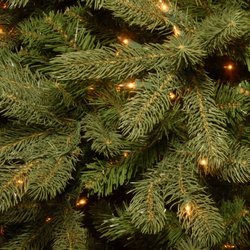  National Tree 7.5 Artificial Downswept Douglas Fir Christmas Tree w LED Lights