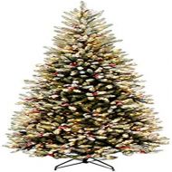 National Tree Company National Tree CO-Import Celebrations Dunhill Fir Slim Entrance, 7 FT Pre-lit