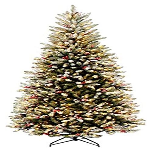  National Tree Company National Tree CO-Import Celebrations Dunhill Fir Slim Entrance, 7 FT Pre-lit