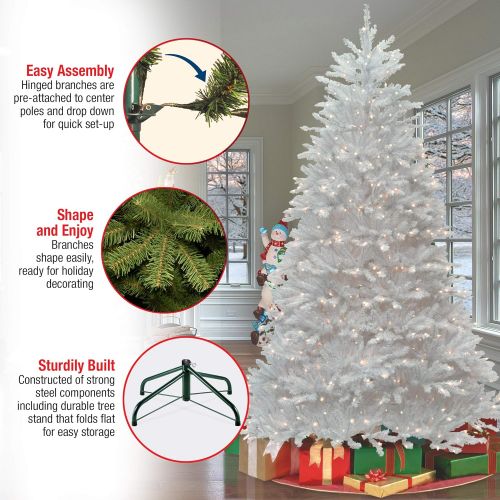  National Tree Company National Tree 4.5 Foot Dunhill White Fir