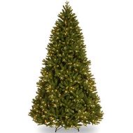 National Tree Company National Tree 7.5 Foot Feel Real Scandinavian Fir Tree with 750 Clear Lights, Hinged (PES4-300-75)