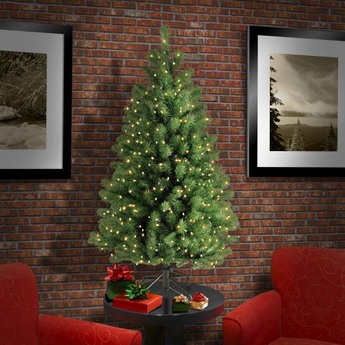  National Tree Company National Tree 4 Foot North Valley Spruce