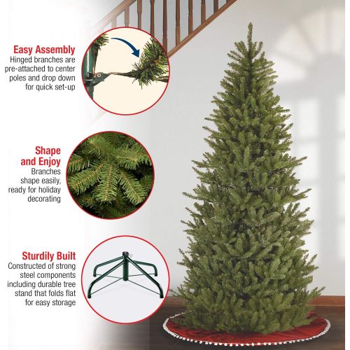  National Tree Company National Tree 4.5 Foot Natural Fraser Fir Slim