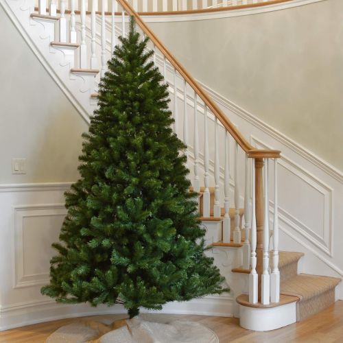  National Tree Company National Tree 7 Foot North Valley Spruce Tree, Hinged (NRV7-500-70)