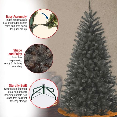  National Tree Company National Tree North Valley Black Spruce, 6.5 Foot