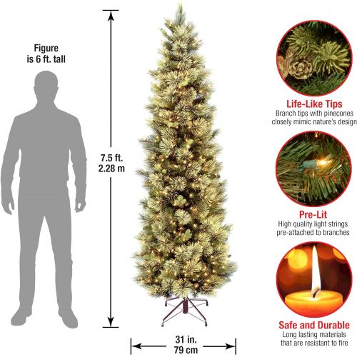  National Tree Company National Tree 9 Foot Carolina Pine Slim