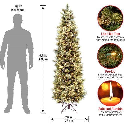  National Tree Company National Tree 9 Foot Carolina Pine Slim