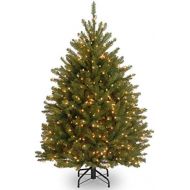 National Tree Company National Tree 4 Foot Dunhill Fir Tree with 200 Clear Lights (DUH-40LO)